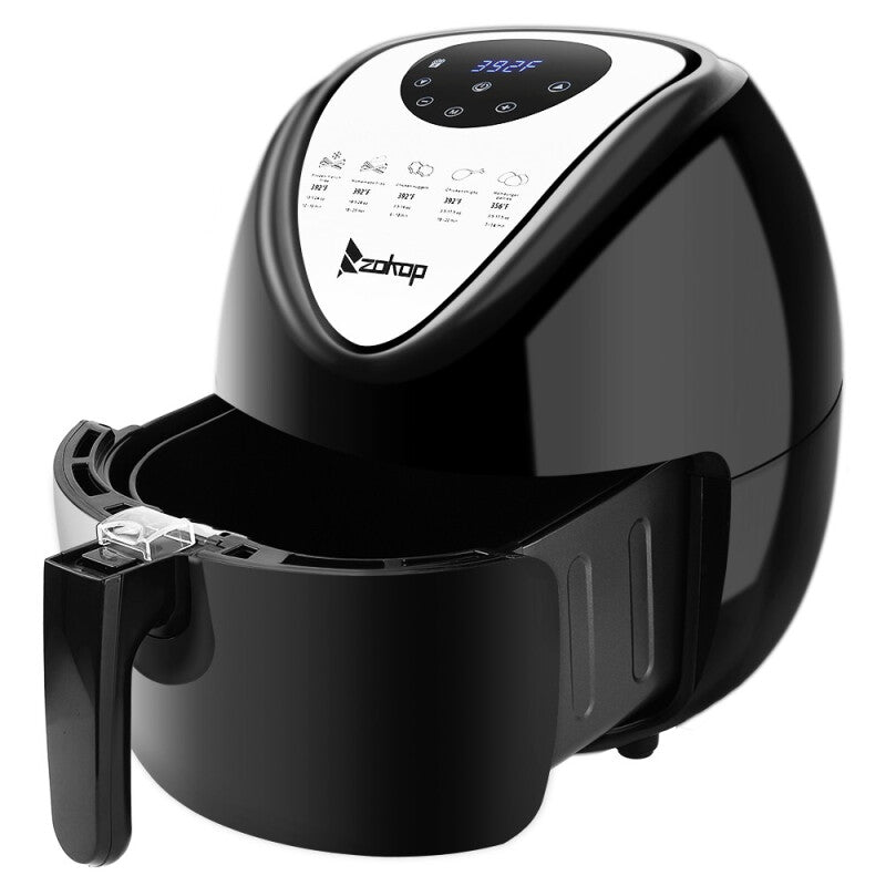 5.6Qt Premium Electric Air Fryer - Black