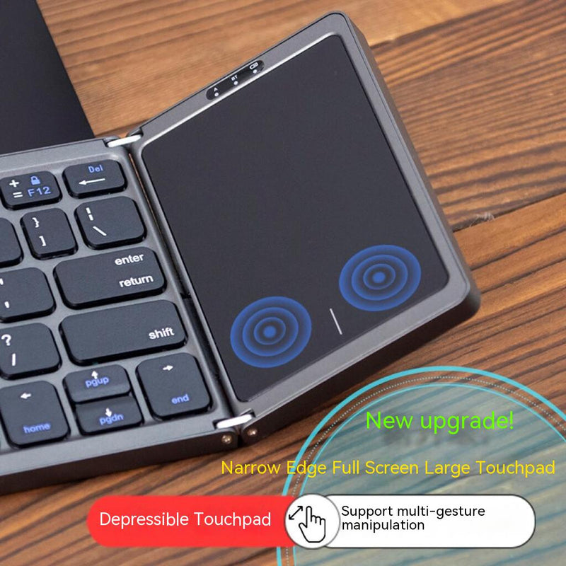 HPW-0510003 Foldable Multi-Frequency Portable Bluetooth Wireless Keyboard