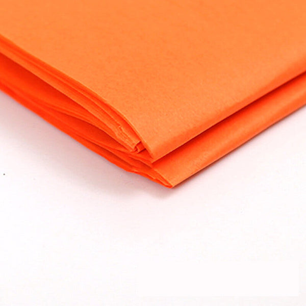 50Pcs Premium Quality Tissue Wrapper - Orange