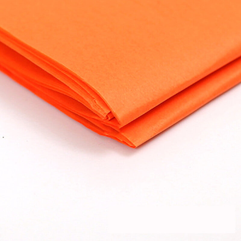 50Pcs Premium Quality Tissue Wrapper - Orange