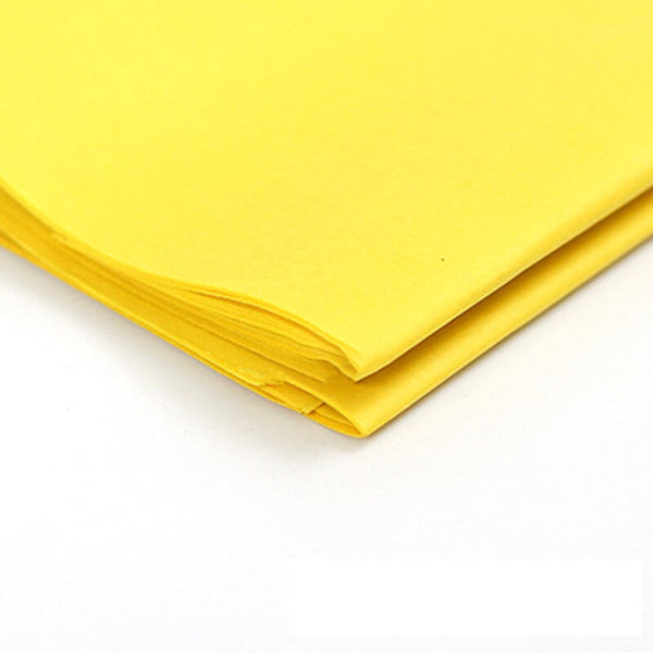 50Pcs Premium Quality Tissue Wrapper - Yellow