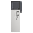 DM C6 Premium SD/TF Card Reader - Silver