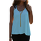 Women Summer Top Casual Sleeveless Vest Shirt Tank Crochet Lace T Shirt