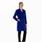 5471 Jin Yao Fashionable Trench Coat - Blue