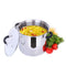 MCH-24 Premium Stainless Soup Pot - Silver