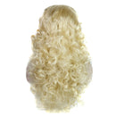 Synthetic Lace Frontal 3/4 Half Wig - Blonde