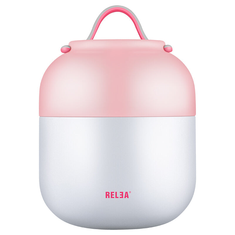 JV030001 Premium 700ml Vacuum Lunch Box - Pink