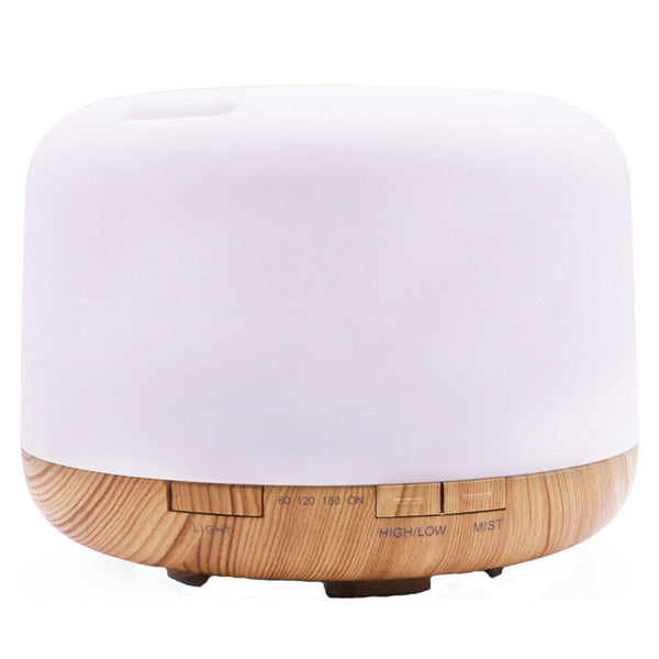 500ML Premium Ultrasonic Home Humidifier - White