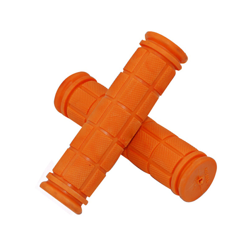 Bicycle  Premium Rubber End Grip - Orange