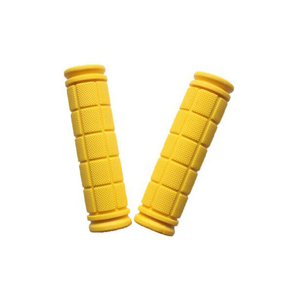 Bicycle  Premium Rubber End Grip - Yellow