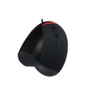 5 Button Premium USB Ergonomic Wired Mouse - Black