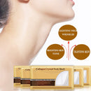 5 Pcs. Crystal Collagen Whitening Neck Patches - Gold