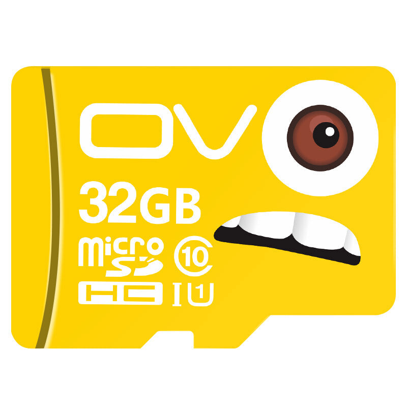 32Gb Premium TF Memory Card - Yellow