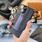 AB-042204 Titanium Gray iPhone 15 Pro Max Case: Heat Dissipation, Metallic Texture, All-Inclusive Protection