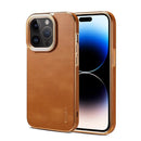 LKX-0410-2 Genuine Leather, Electroplating, Apple Phone Case, Full Package, Anti-Wrestling, New, Full Wrap-Around Edge