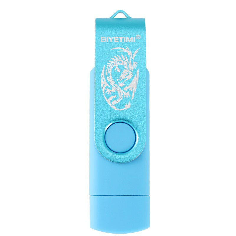 Biyetimi Premium Dragon Usb Flash Drive - Light Blue