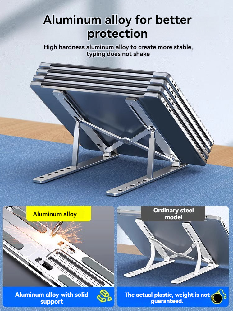 ABD-042607 Laptop Stand Suspended in the Air Can Be Lifted and Adjusted Portable Foldable Portable Desktop Heightened Shelf