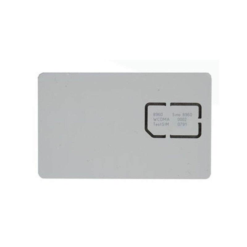 10Pcs Premium GSM Blank Sim Card - White