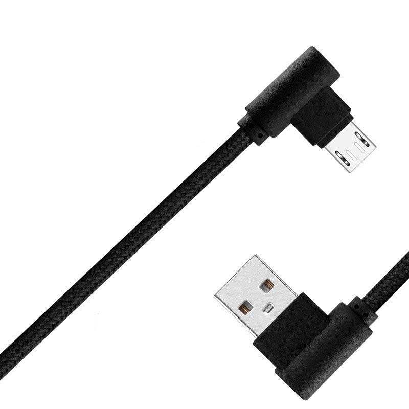 كابل شحن Stonego Premium Micro USB - أسود