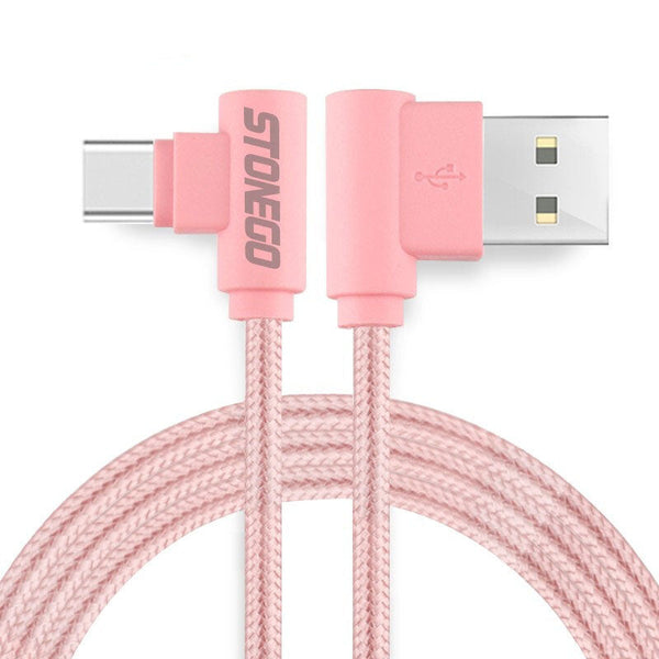 Stonego Premium Micro USB Charging Cable - Pink