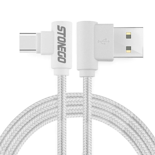 Stonego Premium Micro USB Charging Cable - White