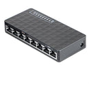 8 Port Premium Mini Ethernet Switch - Gray