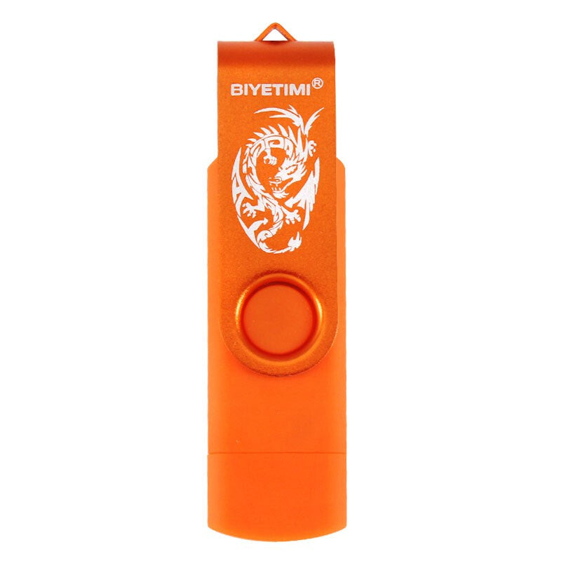 Biyetimi Premium Dragon Usb Flash Drive - Orange