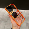 XAB-041802 Sunglasses Lens Cover Invisible Stent High Transmittance Phone Case for Apple 15promax/14/13 Creative Iphone12 Protective Cover Personalized Net Red Senior