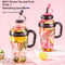 ABD-0426012 High-Color Jumbo Water Bottle with Straw - Large-Capacity Cup for Girls, Perfect for Summer Hydration (With Extra Gift)