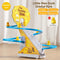 XJK-042601  Duckling Automatic Climbing Stairs, Children, Electric Track, Educational, Little Yellow Duck Slide Slide Toy