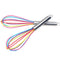 Colorful Non-Stick Heat Resistant Whisk - Silver