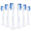 6 pcs. Toothbrush Replacement Head - Blue