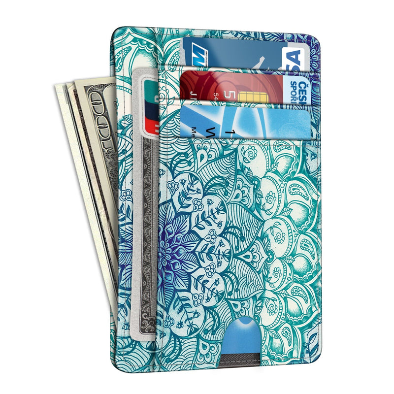 Fintie RFID Credit Card Holder Minimalist Card Cases & Money Organizers Front Pocket Wallet for Men & Women