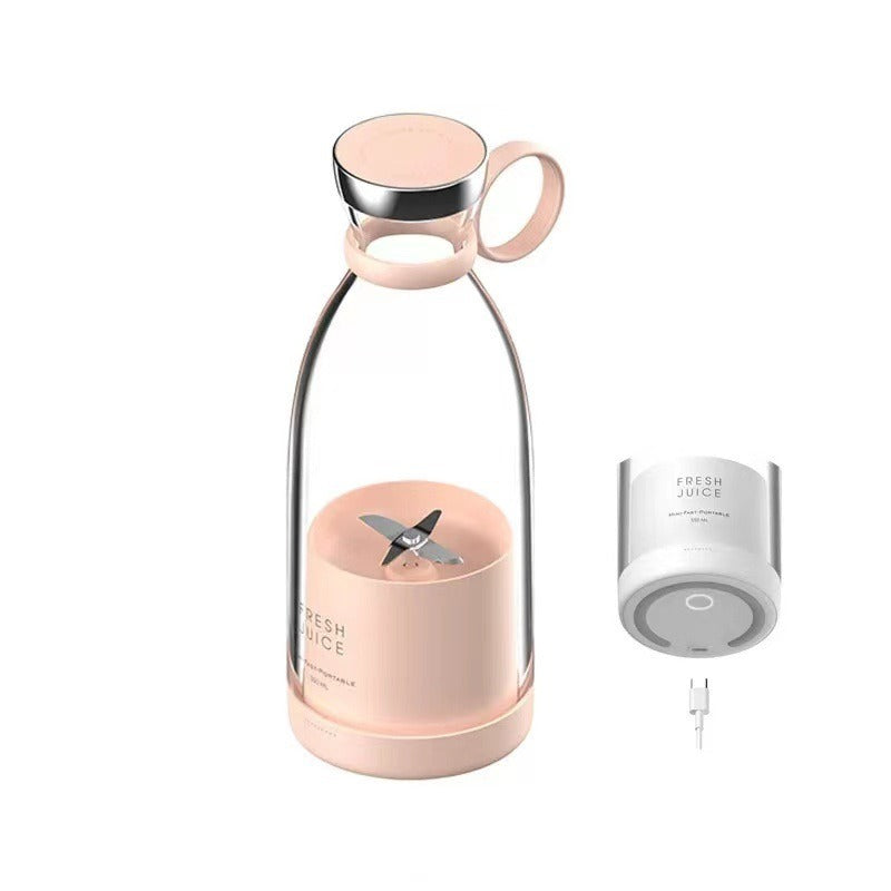 ABD-0426011 Portable Electric Juice Mug: Wireless Charging, Outdoor Mini Juicer for On-the-Go Refreshment