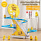 XJK-042601  Duckling Automatic Climbing Stairs, Children, Electric Track, Educational, Little Yellow Duck Slide Slide Toy