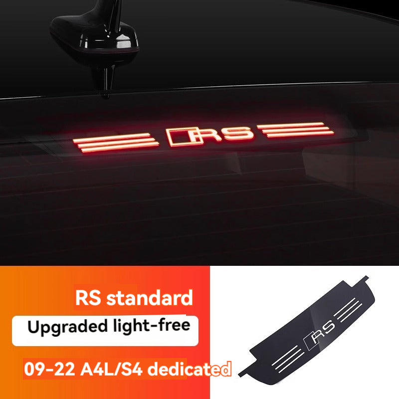 ABD-040801 Audi, A3 A4L A5 A6L high brake light stickers S3 brake light projection plate modification accessories decoration stickers