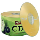 Ming Premium Plastic Package 50 PCS Blank Cds - Gold