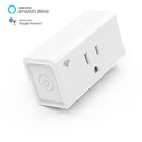 WIFI Smart Socket Smart Switch Socket Amazon Alexa Voice Control US Smart Socket white