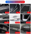 ABD-040101 High Grade Alloy 3D Metal Car Manufacturer Logo Label Sticker Car Upgrading Decorations - 1 Pack/30 Pieces