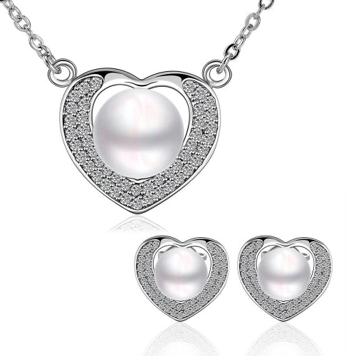 S065fashion new design women pearl   jewelry set