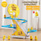 XJK-042601  Duckling Automatic Climbing Stairs, Children, Electric Track, Educational, Little Yellow Duck Slide Slide Toy