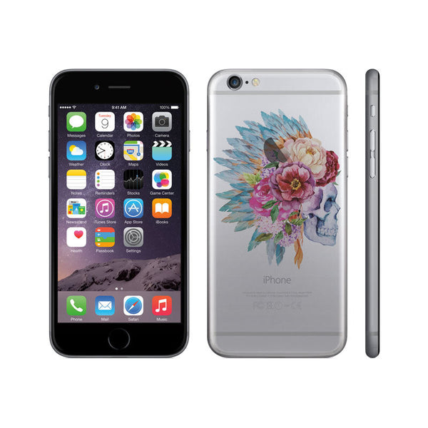 ملصق لاصق خلفي Geekid Premium iPhone 6/6s - جمجمة