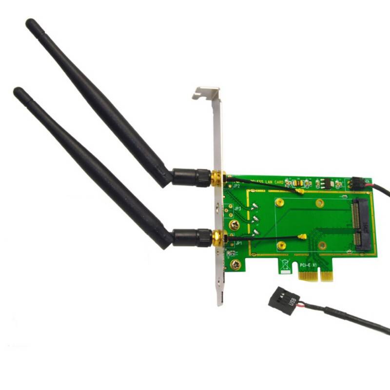 Removable Premium 2 Antennas Bluetooth Network Card - 4U