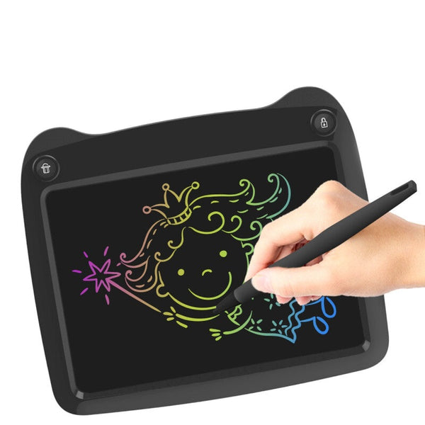 9-Inch High Quality LCD Electronic Drawing Board - Black