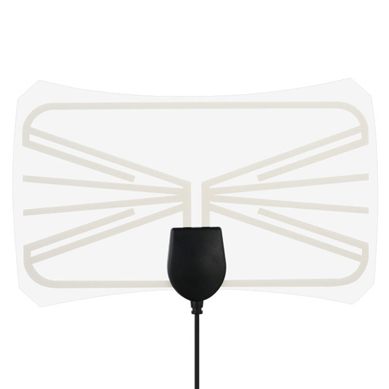 960 Mile Range Aerial Indoor TV Antenna - White