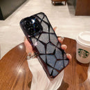 LKX-041501 Diamond patterned cell phone case