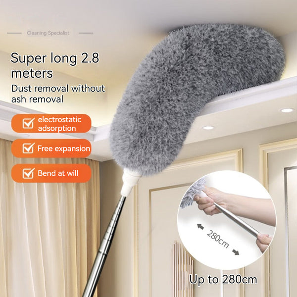 ABD-12201 Extended Retractable Bendable Static Dusting Duster Cleaner- 2 Pieces