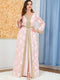 KTX-7982836744408 Golden Lace Belt Design Single Breasting Dress and Outerwear Suit