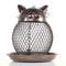 Cat Shaped Bird Feeder Cat Shaped Vintage Handmade Outdoor Decoration Villa Garden Decoration