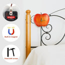 Apples Iron Clock Home Office School Decorative Creative Dual Use Clock Art One AA Battery Powered